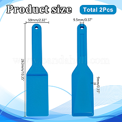 Пластиковый шпатель малярный нож&nbsp;AJEW-WH0596-208