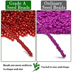 12/0 сорт круглый бисер стеклянный&nbsp;SEED-Q007-F38