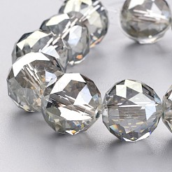 Гальванические стеклянные бусины&nbsp;EGLA-J140-FR04-16mm