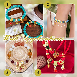 20шт 5 стиля бусины из сплава&nbsp;FIND-NB0006-65