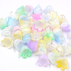 480 шт. двухцветные пластиковые колпачки для бусин&nbsp;FIND-SC0017-30