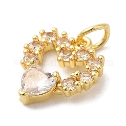 Латунные микро проложить кубического циркония подвески&nbsp;KK-C072-41G