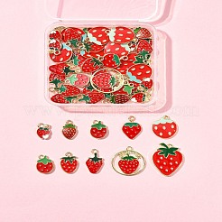 50шт 11 стиля подвески из сплава с эмалью&nbsp;ENAM-FS0003-20