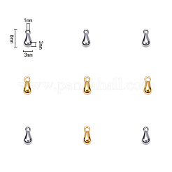 20 шт. 2-х цветные подвески из нержавеющей стали 304&nbsp;STAS-CJ0001-149