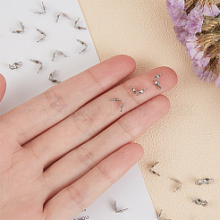 Наконечники бусин из нержавеющей стали 304&nbsp;STAS-UN0001-86P