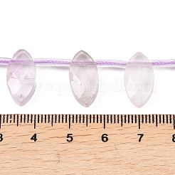 Природный аметист нитей бисера&nbsp;G-P607-A05-01