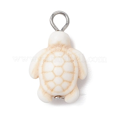 Окрашенные синтетические бирюзовые подвески&nbsp;PALLOY-JF02924-03