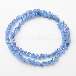 Гальванические стеклянные бусины&nbsp;EGLA-J138-A-HR04