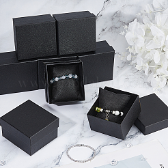 Подарочная коробка для хранения бумажного браслета&nbsp;CON-WH0088-67B