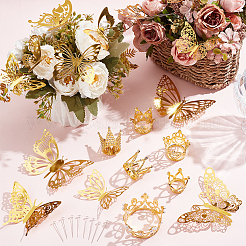 Топпер для торта с коронами из сплава со стразами&nbsp;DIY-AN0001-30