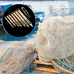 7 шт. 7 челнока для сеток&nbsp;DIY-FH0007-81