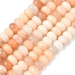 Естественно розовые авантюрин шарик нити&nbsp;G-R408-5x8-08