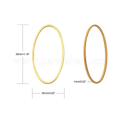 Латунные соединительные колечки&nbsp;X-EC020-G