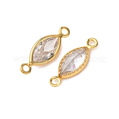 Латунные подвески из прозрачного кубического циркония&nbsp;KK-Z121-06G-06