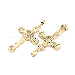 Латунные микро проложить кубического циркония подвески&nbsp;KK-K408-27G