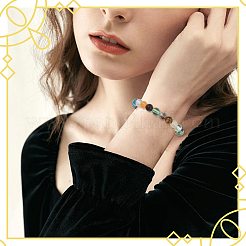 360шт 18 цвета бусины из смолы&nbsp;RESI-SC0006-34