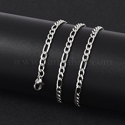 Не тускнеющие ожерелья из нержавеющей стали 304 Figaro&nbsp;STAS-P101-71P