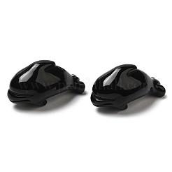 Украшение дисплея скульптуры из натурального обсидиана&nbsp;DJEW-Q002-02D