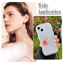 169 шт. прозрачные пластиковые колпачки для бусин&nbsp;KY-TA0001-57