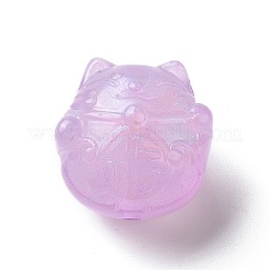 Светящиеся акриловые бусины&nbsp;OACR-E010-26