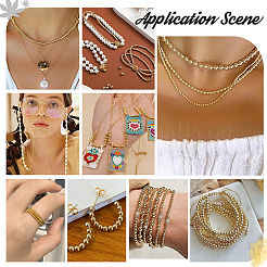 Латунь круглый шарики прокладки&nbsp;KK-PH0006-40B