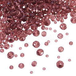 4 прядь 4 вида стеклянных бусин&nbsp;EGLA-TA0012-97A