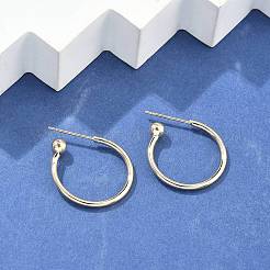 Латунь серьги&nbsp;LS-EJEW-L245-001LG