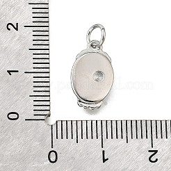 Латунные микро проложить кубического циркония подвески&nbsp;KK-V007-009P-02