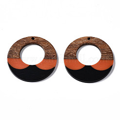 Подвески из смолы и ореха&nbsp;X-RESI-S389-063