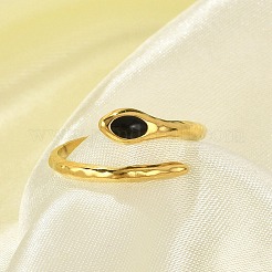 Кольца-манжеты из нержавеющей стали 304 с эмалью для женщин&nbsp;LS-RJEW-G338-10G-02