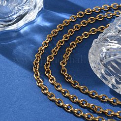 Ионное покрытие (ip) 304 нержавеющая сталь кабель цепи ожерелья для женщин мужчин&nbsp;X-STAS-M102-68G