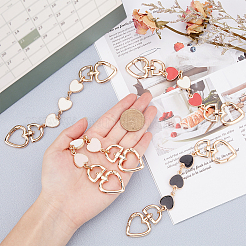 4 шт. 4-х цветные застежки-вешалки из цинкового сплава светло-золотого цвета&nbsp;FIND-PH0001-42