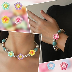 48шт 12 стиля покрытия акриловых бусин&nbsp;OACR-AR0001-27