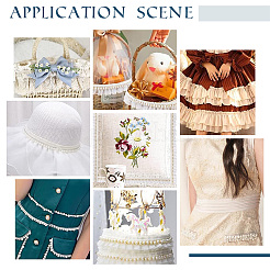 3 шт. 3 стиля полиэстеровых плетеных кружевных лент&nbsp;DIY-PH0021-26