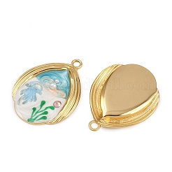 Подвески из нержавеющей стали 304 с эмалью&nbsp;STAS-L290-30G