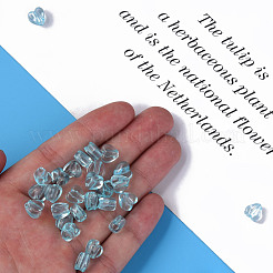 Прозрачные акриловые бусины&nbsp;MACR-S373-95-B15