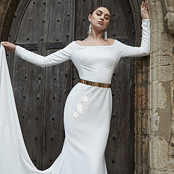 2 шт. 2-х цветочные аппликации из полиэстера с вышивкой&nbsp;PATC-WR0001-01