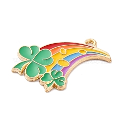 Подвески из сплава с эмалью ко дню святого патрика&nbsp;FIND-M060-24C-G