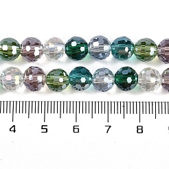 Стеклянные бусины с гальваническим покрытием &nbsp;EGLA-B009-03