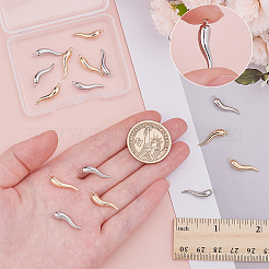 16шт 2 цвета латунные подвески&nbsp;KK-AR0004-65