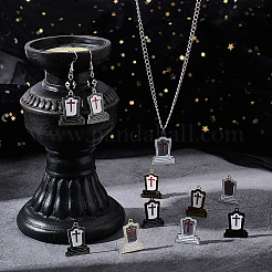 36 шт. 6 стиля подвески на стойку с покрытием из эмали&nbsp;FIND-SC0006-06