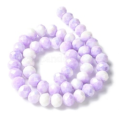 Стеклянные бусины с гальваническим покрытием &nbsp;LAMP-S068-11B