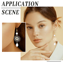 40 шт. 2-х цветные латунные соединительные подвески&nbsp;KK-BBC0011-63