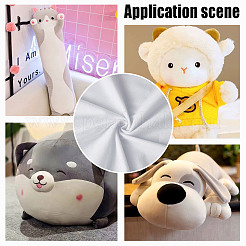 Ткань из кожи куклы из полиэстера&nbsp;DIY-WH0435-48F