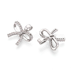 Латунные микро проложить кубического циркония подвески&nbsp;KK-N264-04P