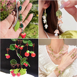 96шт 8 стиля пластиковые подвески&nbsp;KY-PJ0001-01