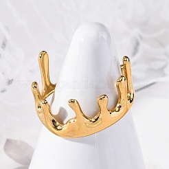 Открытые манжеты из нержавеющей стали 304 с изображением морских животных&nbsp;RJEW-Q005-01F-G