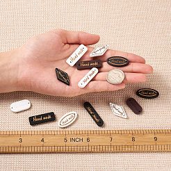 300 шт. 15 стильных деревянных звеньев Schima superba&nbsp;WOOD-TA0001-47