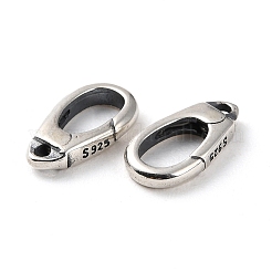 925 тайская застежка-когти из стерлингового серебра&nbsp;STER-D003-07AS