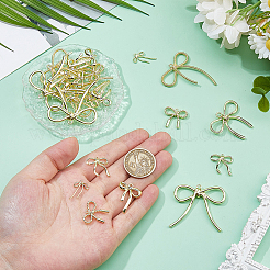 42 шт. 7 стиля подвески из сплава в виде банта&nbsp;FIND-DC0007-72B